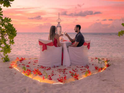 Maldives honeymoon resort